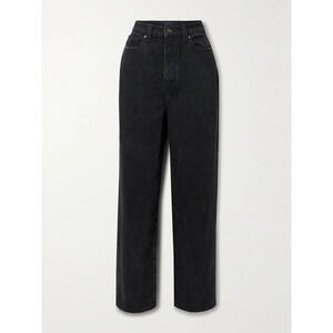 KHAITE Black Women Jeans